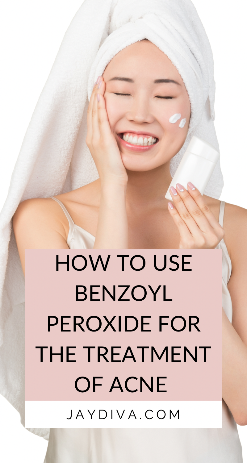 How to use benzoyl peroxide for acne