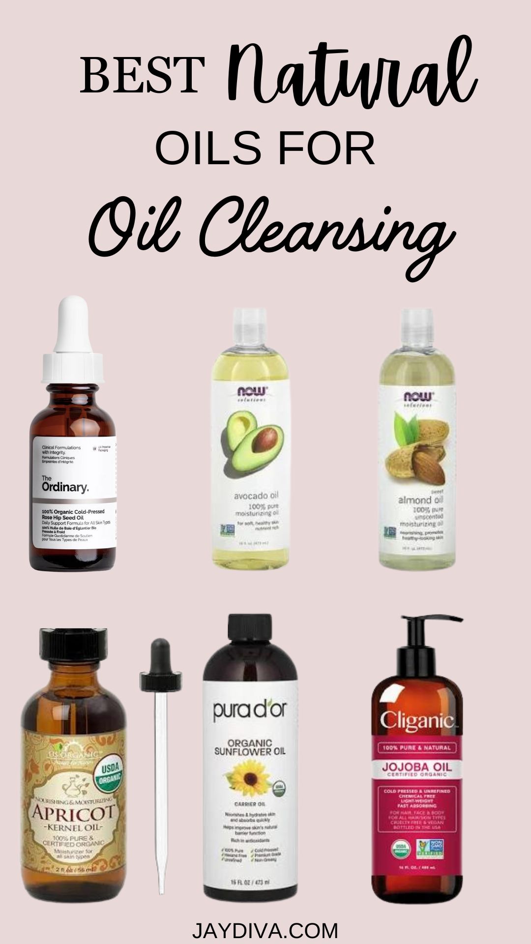 Best natural oils for oil cleansing