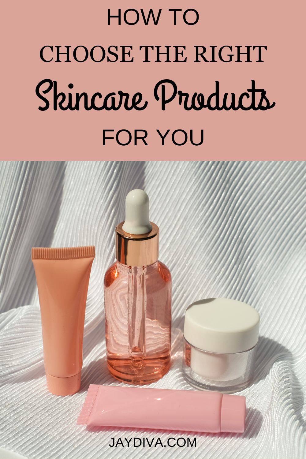 Using the Wrong Products for Your Skin Type